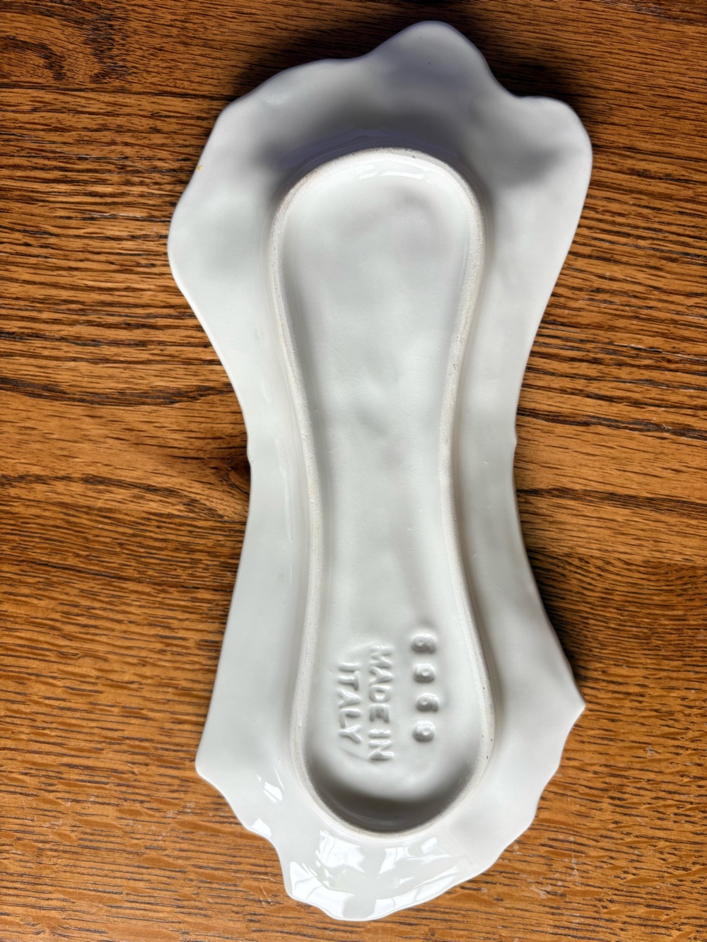 Vintage Leek Onion Made in Italy spoonrest - Picture 8 of 9